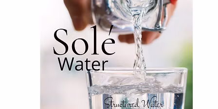 Solé Water "Rehydrate Every Cell in Your Body"